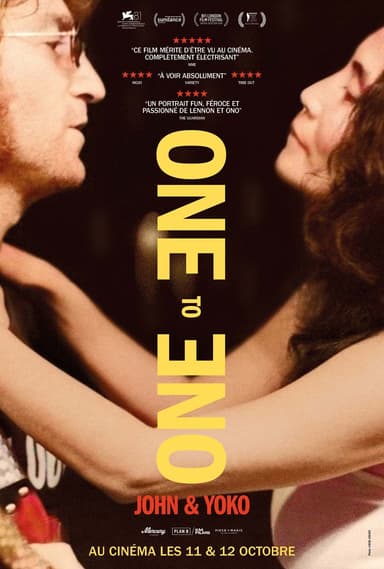 Poster du film One To One: John & Yoko
