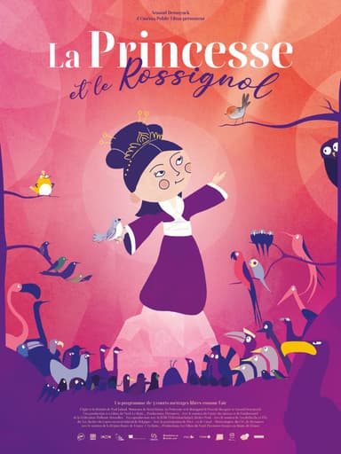Poster du film La Princesse et le rossignol