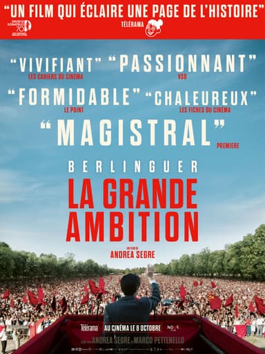 Poster du film Berlinguer, la grande ambition