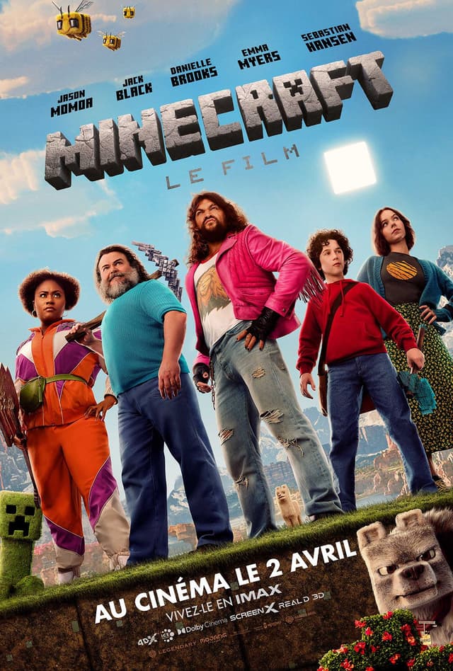 Poster du film Minecraft, Le Film